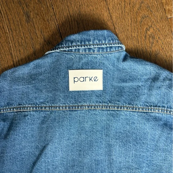 Parke Denim Long Sleeve Jacket - Picture 2 of 4